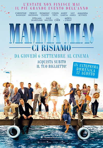 Mamma Mia! Ci Risiamo Locandina